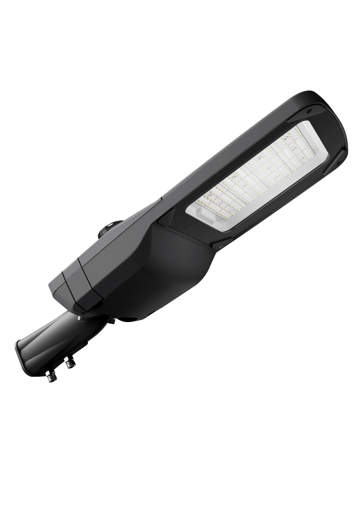 LED-Straßenleuchte PRO, 80 W, 12000 lm, 5000 K (neutralweiß), IP66, SOSEN Driver, LUMILEDS LED, hochenergieeffizient, dimmbar 0-10 V.