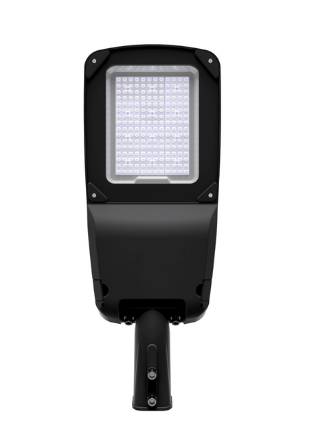 LED-Straßenleuchte PRO, 150 W, 22500 lm, 5000 K (neutralweiß), IP66, SOSEN Driver, LUMILEDS LED, hochenergieeffizient, dimmbar 0-10 V.