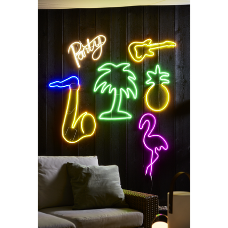 LED Neon Leuchtschriftzug "Party" für den Innen- und Außenbereich