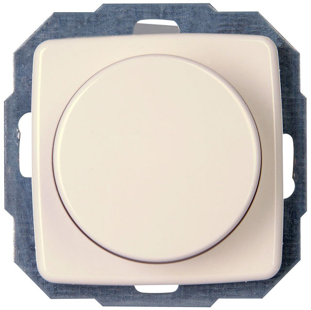 RIVO, Elektronischer Dimmer mit Druck-Wechselschalter, UP, reinweiß.