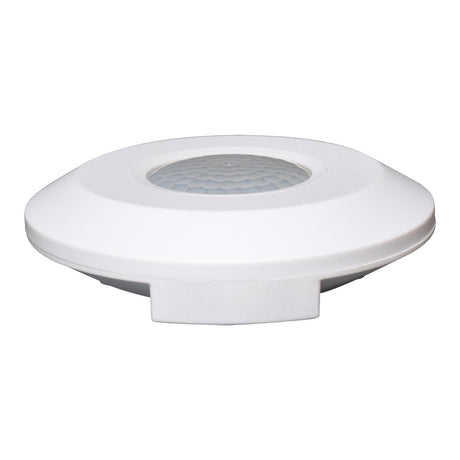 Infrarot-Bewegungsmelder, Ø 108 mm, 8m, weiß.