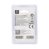 Rundsteckverbinder, isoliert, 20 Stk., 1,25 - 4 mm², 20 x 6,8 x 4,3 mm, gelb.