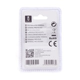 Gabel-Kabelschuhe, isoliert, 20 Stk., 2 - 6 mm², 21,7 x 10,5 x 4,9 mm, gelb.