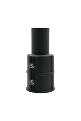 Straßenleuchten Adapter, 80 zu 60 mm, in schwarz, fix.