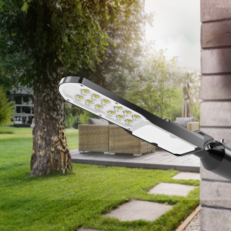 2er Pack LED Straßenleuchte, SLIM, 100 W, 12000 lm, 5000 K (neutralweiß), IP65, Wand- und Mastmontage.