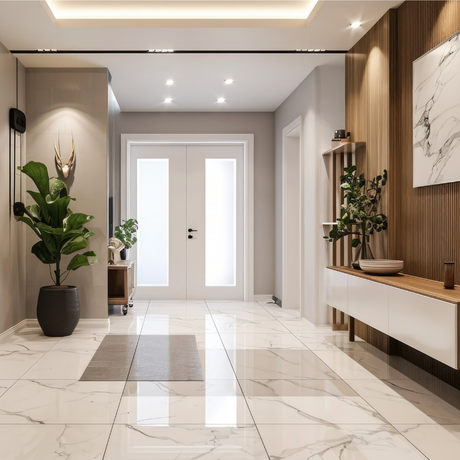 LED CCT Downlight, 18W, 1880lm, ø220x32mm, 3000-4000-6000K einstellbar, mit Diffusor, rund.