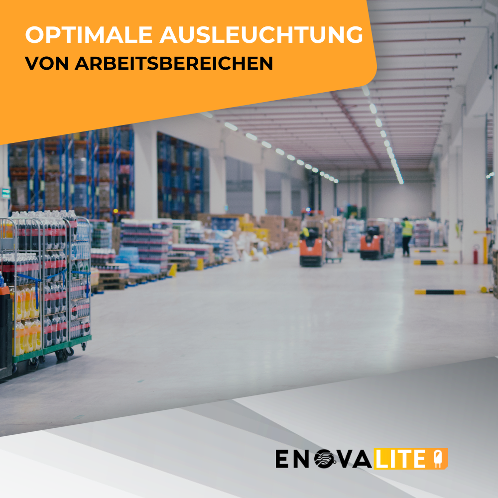 2er Pack LED-Hallenleuchte, linear, 50 W, 6000 lm, 5000 K (neutralweiß), IP65, ENEC-Zertifizierung, schwarz.
