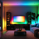 LED RGB+CCT Leuchtmittel, E14, Kerze B37, 5W, 464lm, SMART, Tuya App steuerbar, Kerze.