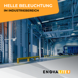2er Pack LED-Hallenleuchte, linear, 50 W, 6000 lm, 5000 K (neutralweiß), IP65, ENEC-Zertifizierung, schwarz.