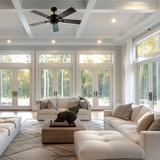 LED CCT Downlight, 24W, 2565 lm, ø240x32mm, 3000-4000-6000K einstellbar, mit Diffusor, rund.