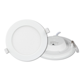LED CCT Downlight, dimmbar, 24W, 2565 lm, ø240x32mm, 3000-4000-6000K einstellbar, mit Diffusor, IP44, rund.