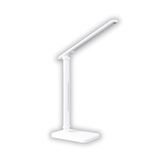 LED-Tischlampe, weiß, mit Dimm- und CCT-Funktion, 5 W Leistung.