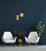 LED Filament Leuchtmittel, Vintage, PEAR, Amber, E27, 4W, 265lm, 2200K, dimmbar.