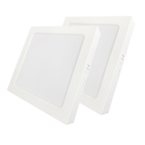 LED Aufbauleuchte in Weiß, 18 W, 230 V, IP44-geschützt, 1800 lm, Lichtfarbe einstellbar, 227x35 mm, Deckenleuchte mit Diffusor, Badezimmerlampe