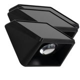 Solar LED Wandleuchte Außen, 1-flammig, 3 Lichtfarben einstellbar (CCT), IP54-wasserdicht, mit Akku, lange Leuchtdauer, Gartenleuchte