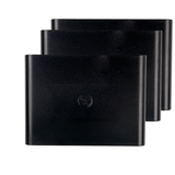 LED Akku Wandleuchte mit Bewegungssensor, Up- & Downlight, Lichtfarbe und Helligkeit einstellbar, mit Fernbedienung, schwarz, wiederaufladbar, Innenbereich