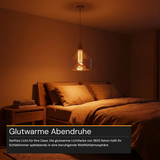 LED Filament Leuchtmittel, E27, 4 W, 120 lm, warmweiß, dimmbar