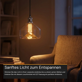 LED Filament Leuchtmittel, E27, 4 W, 120 lm, warmweiß, dimmbar