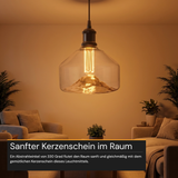 LED Filament Leuchtmittel, E27, 4 W, 120 lm, warmweiß, dimmbar
