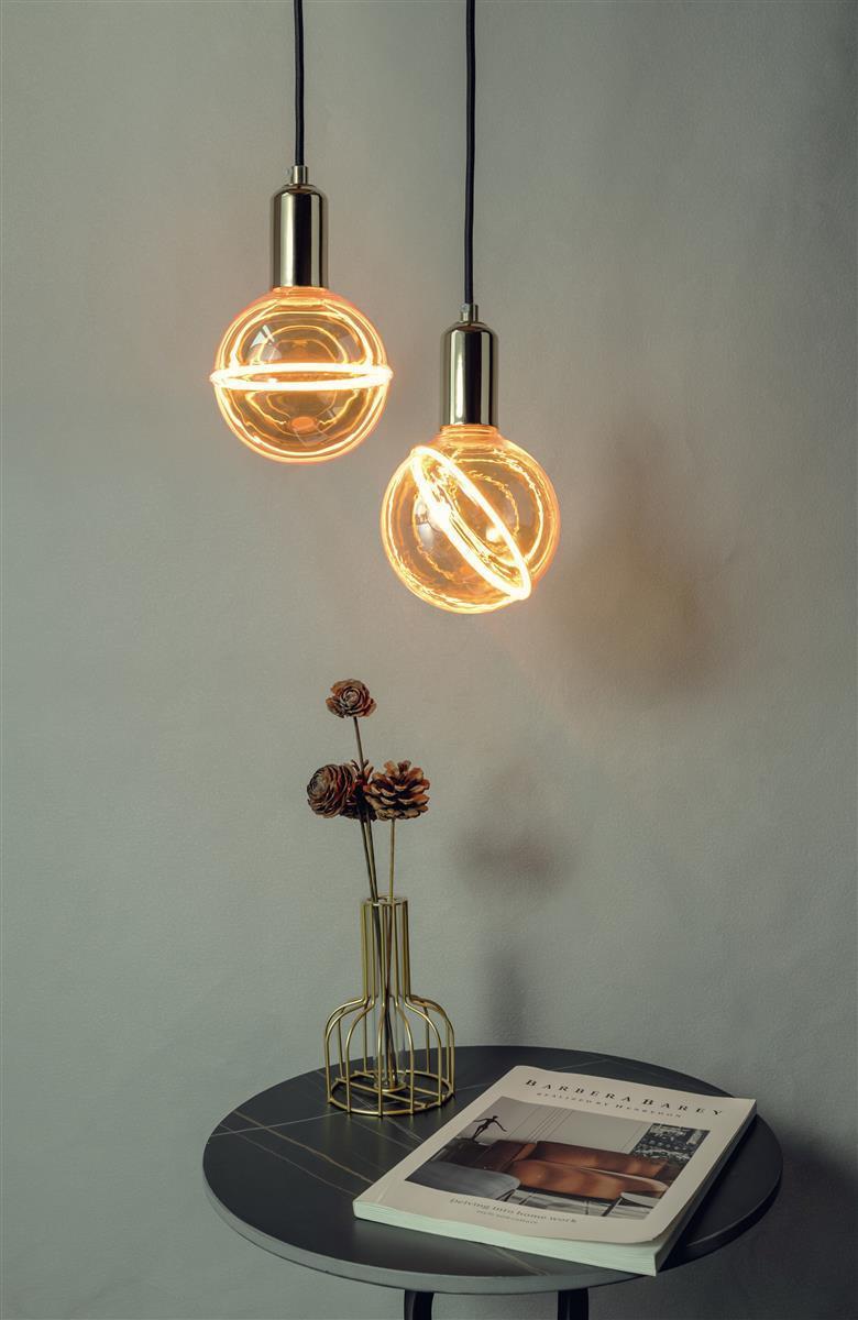 LED Filament Leuchtmittel, E27, 4 W, 200 lm, warmweiß, dimmbar