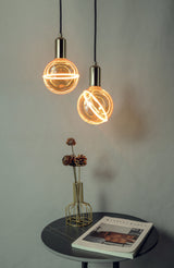 LED Filament Leuchtmittel, NEPTUN, Globe G130, E27, 4W, 200lm, 1800K, dimmbar.