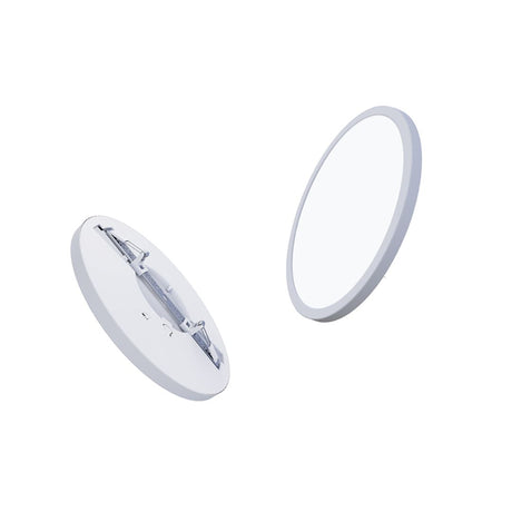 LED CCT Ein-/Aufbauleuchte, 24W, 2565 lm, ø300x17mm, 3000-4000-6000K einstellbar, Lochdurchm. variabel.