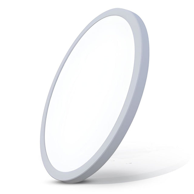 LED CCT Ein-/Aufbauleuchte, 18W, 1880 lm, ø225x17mm, 3000-4000-6000K einstellbar, Lochdurchm. variabel.