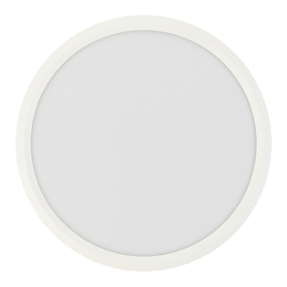 LED Panel mit Fernbedienung, Ø30 cm, weiß, rund, 22 W, 2200 lm, dimmbar, Lichtfarbe einstellbar 3000-6500 K, Slim Design, Nachtlichtmodus.