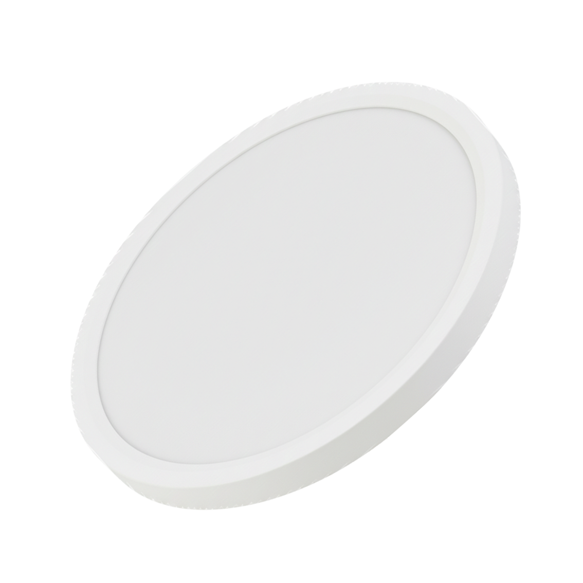 LED Panel mit Fernbedienung, Ø30 cm, weiß, rund, 22 W, 2200 lm, dimmbar, Lichtfarbe einstellbar 3000-6500 K, Slim Design, Nachtlichtmodus.