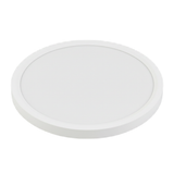 LED Panel mit Fernbedienung, Ø30 cm, weiß, rund, 22 W, 2200 lm, dimmbar, Lichtfarbe einstellbar 3000-6500 K, Slim Design, Nachtlichtmodus.
