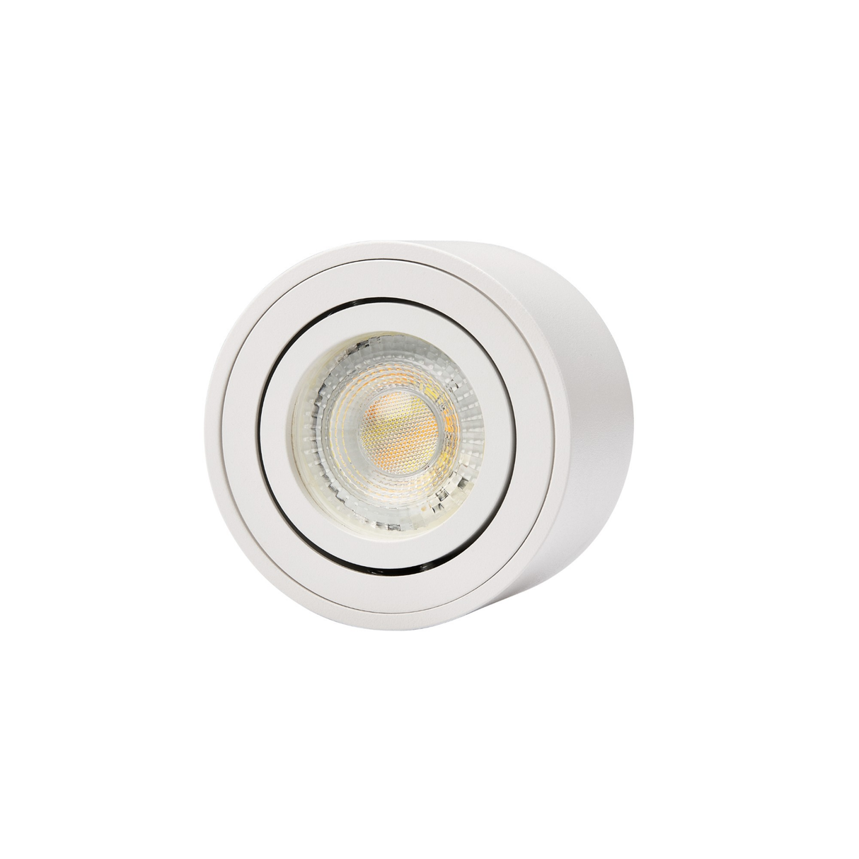 LED Aufbauspot, 7 W, 670 lm, 3CCT, dimmbar, schwenkbar, Aluminium, weiß