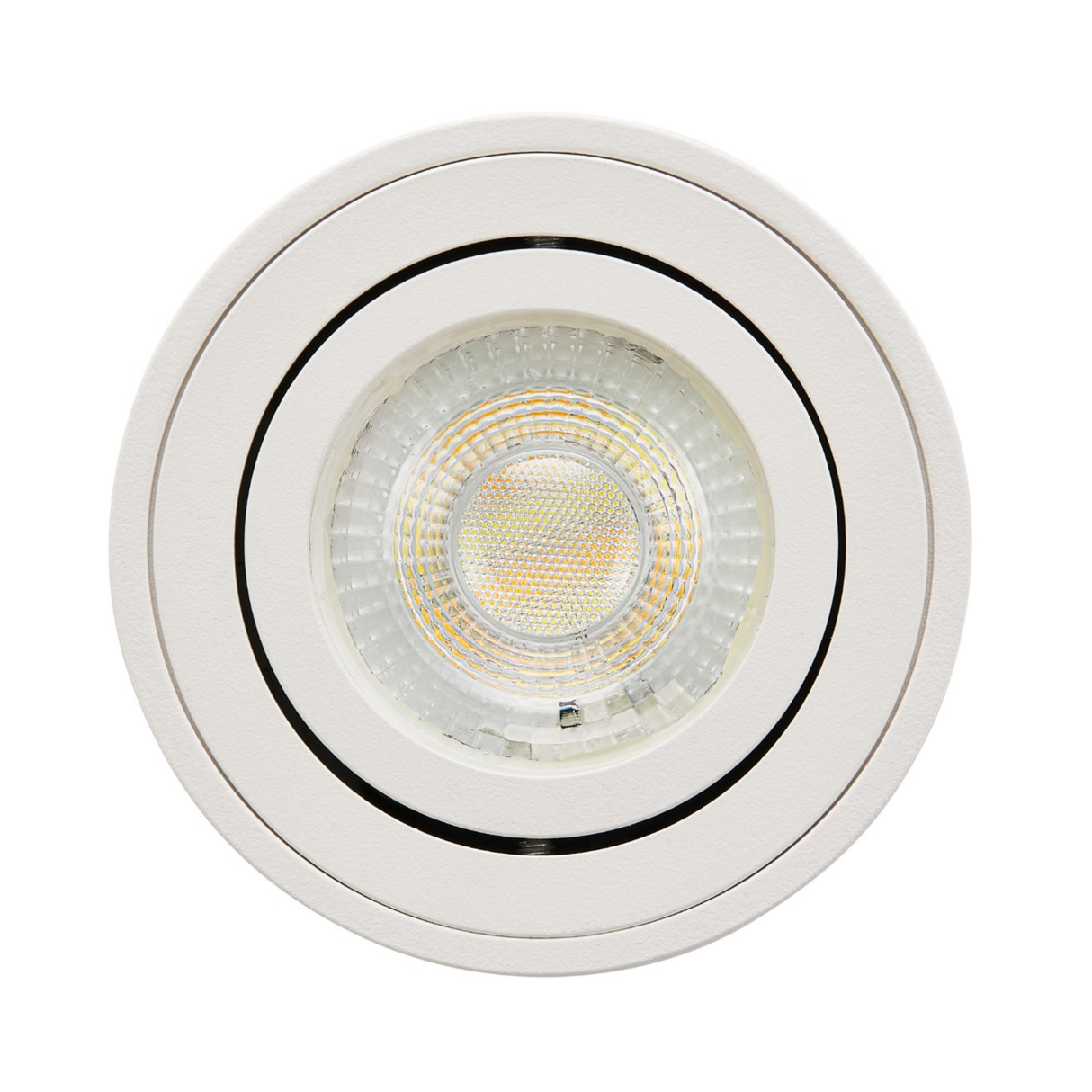 LED Aufbauspot, 7 W, 670 lm, 3CCT, dimmbar, schwenkbar, Aluminium, weiß