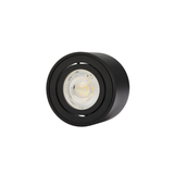 LED Aufbauspot, 7 W, 670 lm, 3CCT, dimmbar, schwenkbar, Aluminium, schwarz