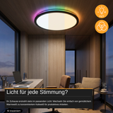 Smartes RGB Panel, 18 W, 1880 lm, CCT dimmbar