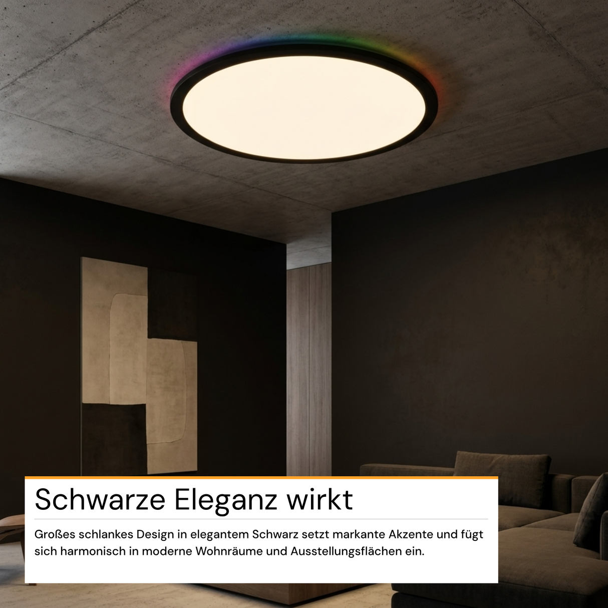 Smartes RGB Panel Up & Down, 36 W, 3760 lm, CCT dimmbar