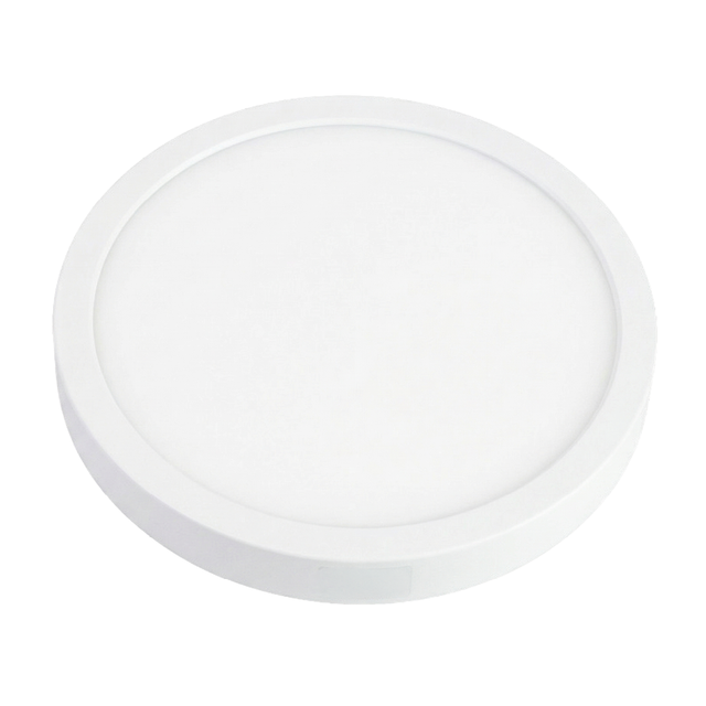 LED CCT Panel, Ein-/Aufbau, 12 W, 1200 lm, Ø165 mm, 5CCT (2700 K– 5700 K), Lochdurchm. variabel, Anschlussbox.