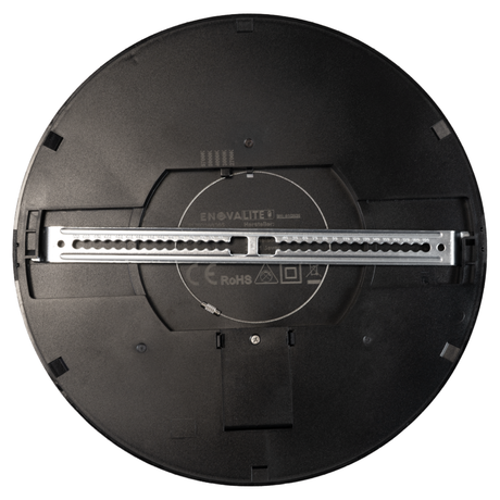 LED CCT Panel, Ein-/Aufbau, Schwarz, 24 W, 2400 lm, Ø290 mm, 5CCT (2700 K– 5700 K), Lochdurchm. variabel, Anschlussbox.