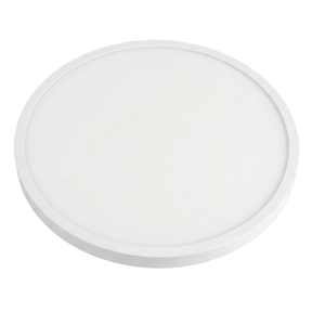 LED CCT Panel, Ein-/Aufbau, dimmbar, 24 W, 2400 lm, Ø290 mm, 5CCT (2700 K– 5700 K), Lochdurchm. variabel, Anschlussbox.