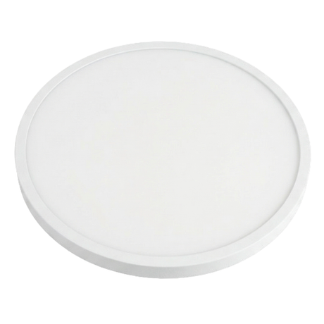 LED CCT Panel, Ein-/Aufbau, dimmbar, 24 W, 2400 lm, Ø290 mm, 5CCT (2700 K– 5700 K), Lochdurchm. variabel, Anschlussbox.