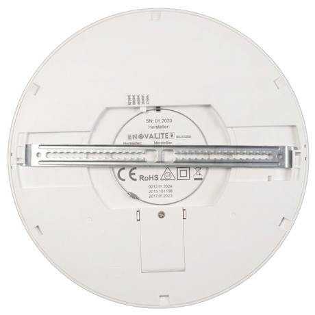 LED CCT Panel, Ein-/Aufbau, dimmbar, 24 W, 2400 lm, Ø290 mm, 5CCT (2700 K– 5700 K), Lochdurchm. variabel, Anschlussbox.