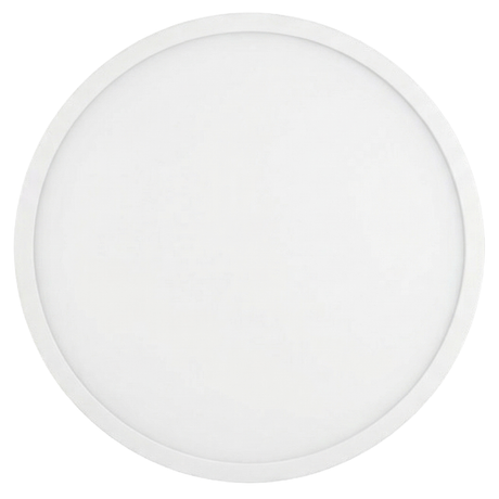 LED CCT Panel, Ein-/Aufbau, dimmbar, 24 W, 2400 lm, Ø290 mm, 5CCT (2700 K– 5700 K), Lochdurchm. variabel, Anschlussbox.