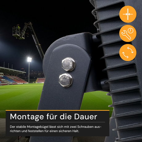 LED Stadion Fluter, 500 W, 60000 lm, 5000 K, IP65