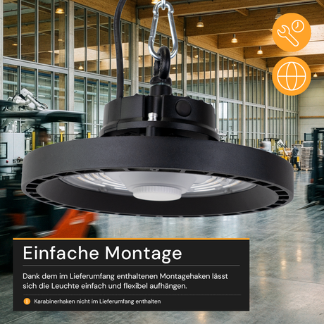 LED HighBay UFO, 100 W, 14000 lm, 4000 K
