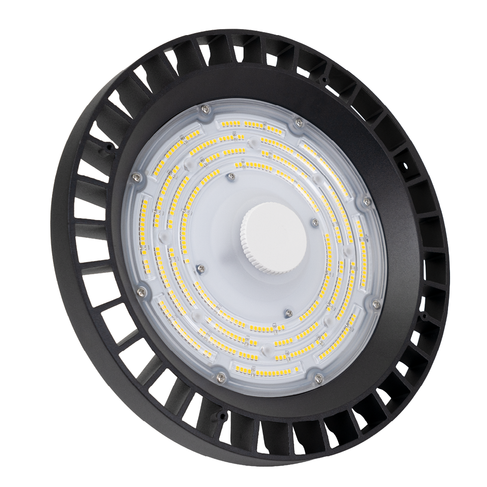 LED-HighBay, UFO, 100 W, 14000 lm, 4000 K (neutralweiß), IP65,LIFUD, LUMILEDS LEDs.
