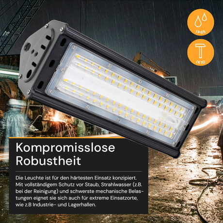 LED HighBay Linear, 50 W, 6000 lm, 5000 K, IP65