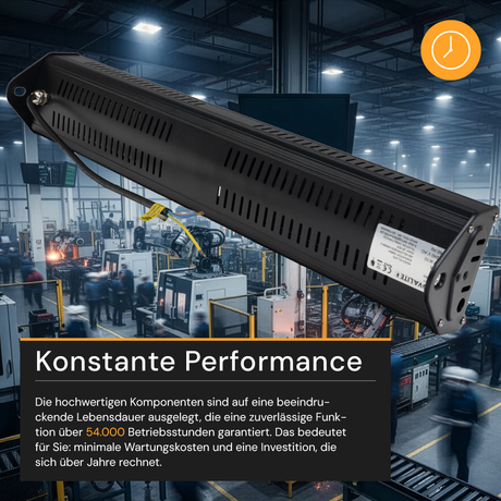 4er Pack LED HighBay Linear, 100 W, 12000 lm, 5000 K (neutralweiß)