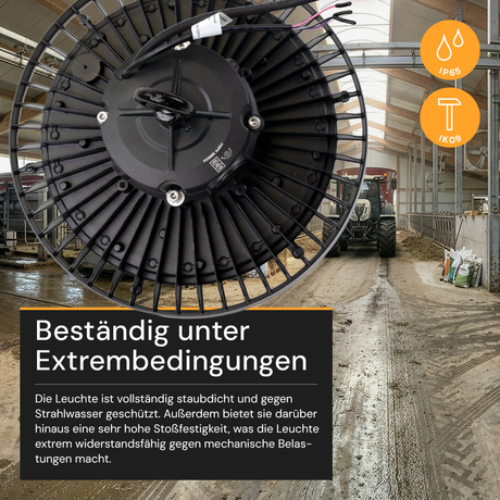 LED HighBay UFO, 200 W, 34000 lm, 4000 K (neutralweiß)