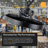 LED HighBay UFO, 100 W, 17000 lm, IP65, 5000 K (neutralweiß)
