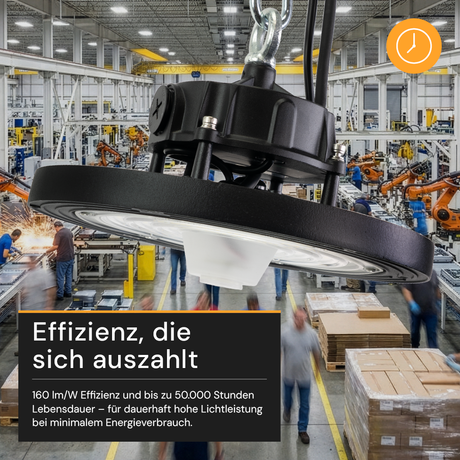 LED HighBay UFO, 100 W, 16000 lm, 4000 K (neutralweiß)