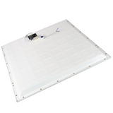 5er Pack LED-Panel mit runder Leuchtfläche, 62x62 cm, 30 W, 3600 lm, 4000 K (neutralweiß), Lifud Netzteil.